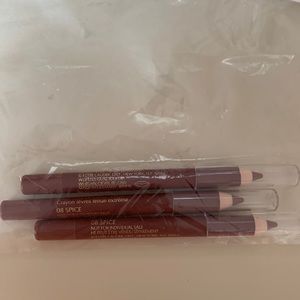 3X Estee Lauder Double Wear Stay-in-Place Lip Pencil 08 Spice Travel Size